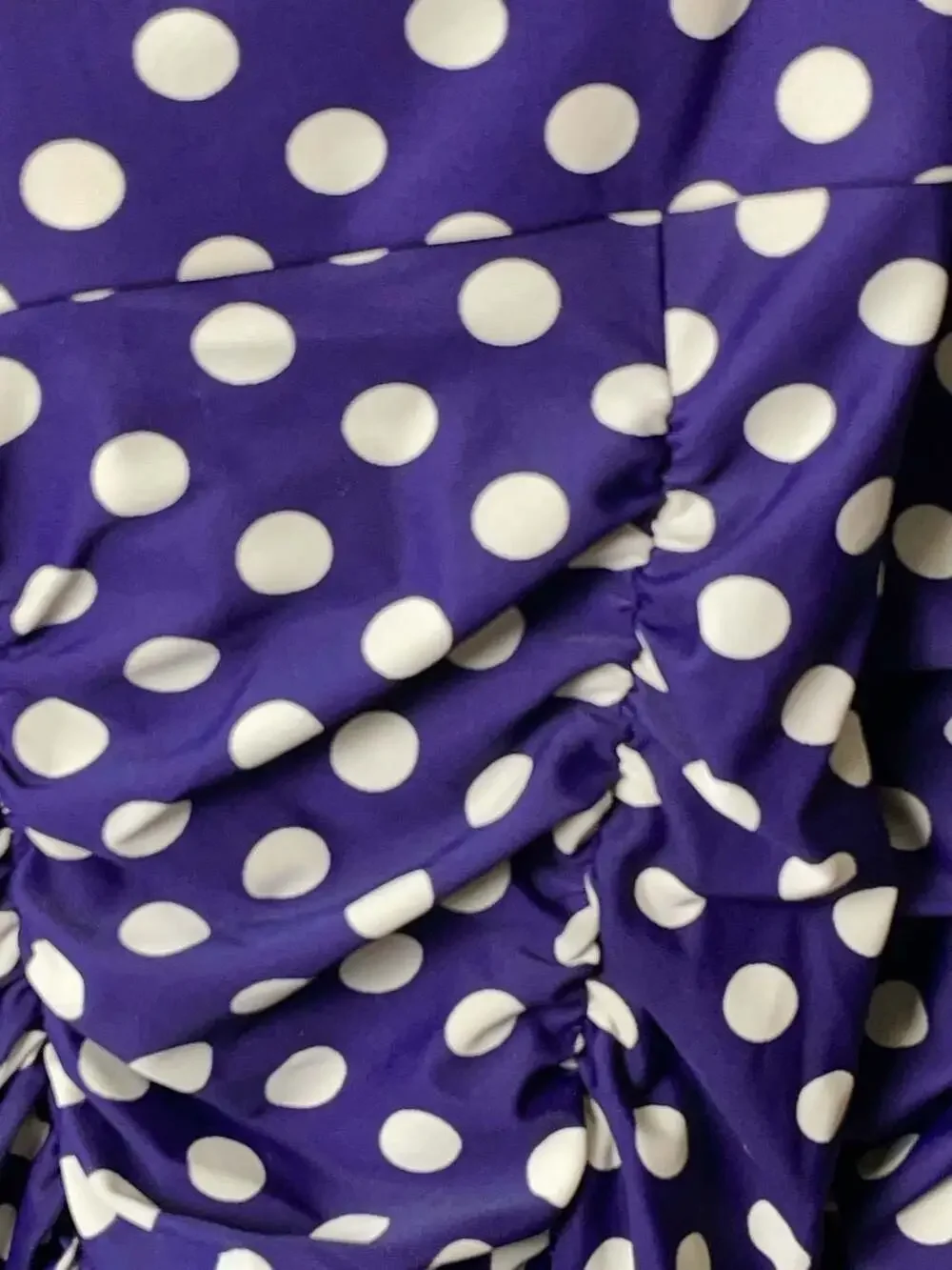 Old Navy Ruched Underwire Polka Dot One-Piece Swimsuit